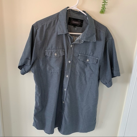 Hydrogen Men Casual Summer Button Down Shirt - Picture 1 of 11